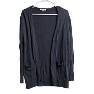 Madewell Navy Blue Knit Bradley Lightweight Cardigan Sweater XS